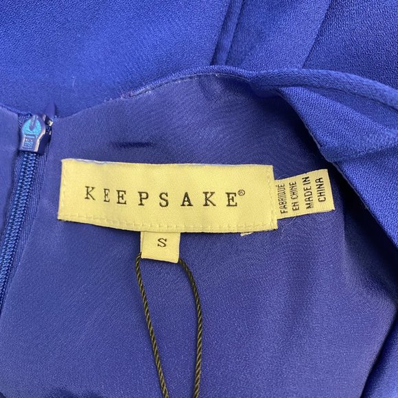 KEEPSAKE The Label Mirror Image Strappy Playsuit Romper Blue Women's Size Small - Picture 5 of 6